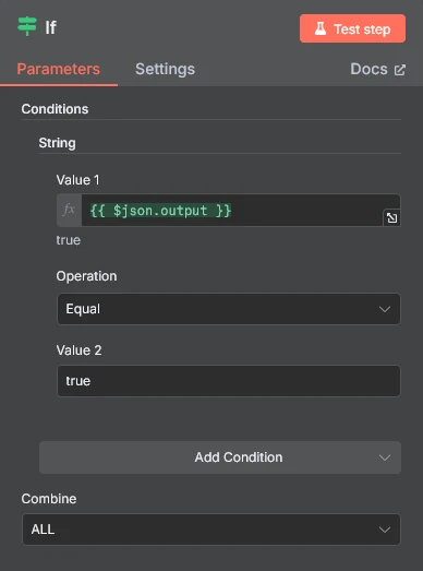 n8n добавление ноды