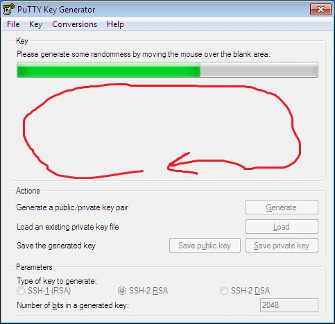 заполнение массива случайных чисел