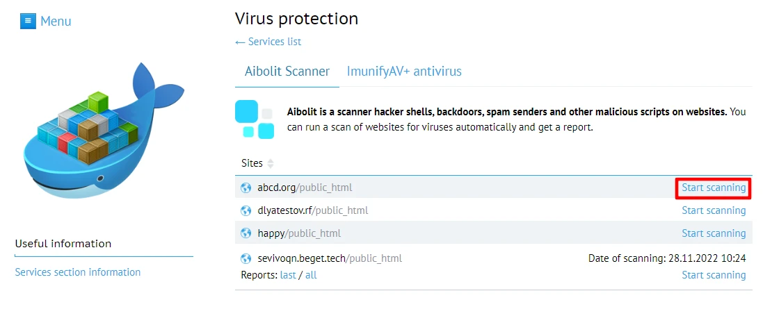 virus protection