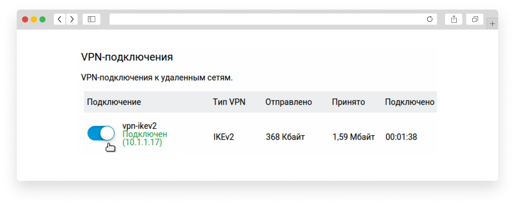 подключение к удаленным сетям
