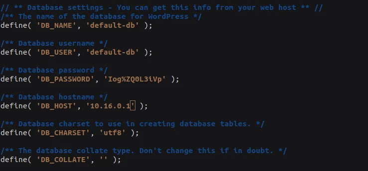 Файл конфигурации