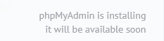 PHPMyAdmin Warning